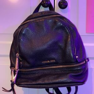 Michael Kors small leather backpack